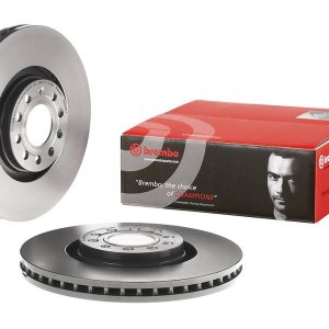 Brembo Brake Rotor, Vented, One Piece Design, Wheel Bolt Pattern 5 X 112 Millimeter – 09A59811C02