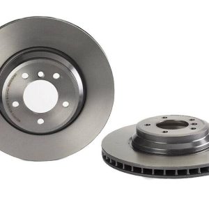 Brembo Brake Rotor, Vented, One Piece Design, Wheel Bolt Pattern 5 X 120 Millimeter – 09A59911C02