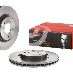 Brembo Brake Rotor, Vented, One Piece Design, Wheel Bolt Pattern 5 X 120.65 Millimeter – 09A60311C02