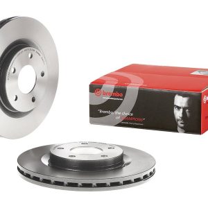 Brembo Brake Rotor, Vented, One Piece Design, Wheel Bolt Pattern 5 X 114.3 Millimeter – 09A63711C02