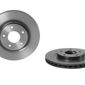 Brembo Brake Rotor, Vented, One Piece Design, Wheel Bolt Pattern 5 X 114.3 Millimeter – 09A63721C02
