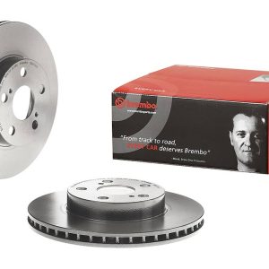 Brembo Brake Rotor, Vented, One Piece Design, Wheel Bolt Pattern 5 X 100 Millimeter – 09A71311C02