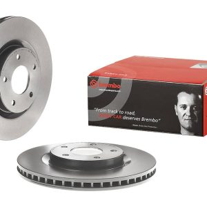 Brembo Brake Rotor, Vented, One Piece Design, Wheel Bolt Pattern 5 X 114.3 Millimeter – 09A71621C02