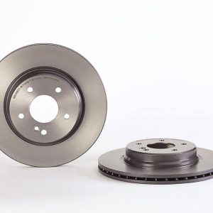 Brembo Brake Rotor, Vented, One Piece Design, Wheel Bolt Pattern 5 X 112 Millimeter – 09A74211C02