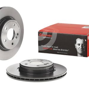 Brembo Brake Rotor, Vented, One Piece Design, Wheel Bolt Pattern 5 X 112 Millimeter – 09A74211C02