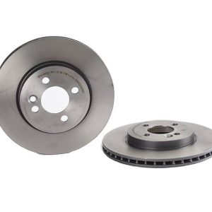 Brembo Brake Rotor, Vented, One Piece Design, Wheel Bolt Pattern 4 X 100 Millimeter – 09A76111C02