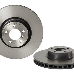 Brembo Brake Rotor, Vented, One Piece Design, Wheel Bolt Pattern 5 X 120 Millimeter – 09A77111C02