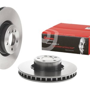 Brembo Brake Rotor, Vented, One Piece Design, Wheel Bolt Pattern 5 X 120 Millimeter – 09A77111C02