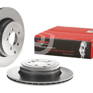Brembo Brake Rotor, Vented, One Piece Design, Wheel Bolt Pattern 5 X 120 Millimeter – 09A77211C02