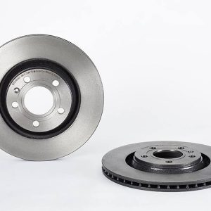 Brembo Brake Rotor, Vented, One Piece Design, Wheel Bolt Pattern 5 X 112 Millimeter – 09A81411C02