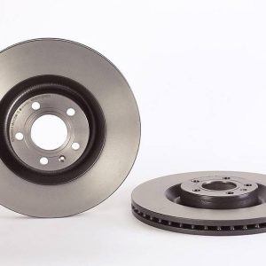 Brembo Brake Rotor, Vented, One Piece Design, Wheel Bolt Pattern 5 X 112 Millimeter – 09A81511C02