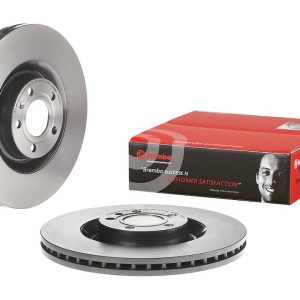 Brembo Brake Rotor, Vented, One Piece Design, Wheel Bolt Pattern 5 X 112 Millimeter – 09A81511C02