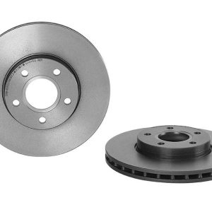 Brembo Brake Rotor, Vented, One Piece Design, Wheel Bolt Pattern 5 X 107.95 Millimeter – 09A90511C02