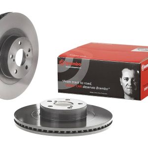 Brembo Brake Rotor, Vented, One Piece Design, Wheel Bolt Pattern 5 X 100 Millimeter – 09A92111C02