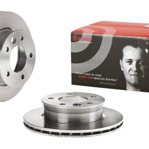 Brembo Brake Rotor, Vented, One Piece Design, Wheel Bolt Pattern 5 X 130 Millimeter – 09A92214C02