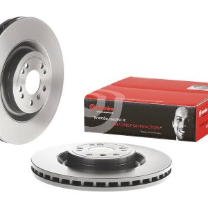 Brembo Brake Rotor, Vented, One Piece Design, Wheel Bolt Pattern 5 X 112 Millimeter – 09A95811C02