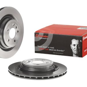 Brembo Brake Rotor, Vented, One Piece Design, Wheel Bolt Pattern 5 X 112 Millimeter – 09A95911C02