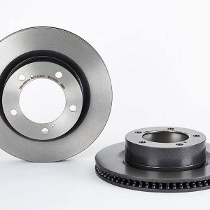 Brembo Brake Rotor, Vented, One Piece Design, Wheel Bolt Pattern 5 X 150 Millimeter – 09A96611C02