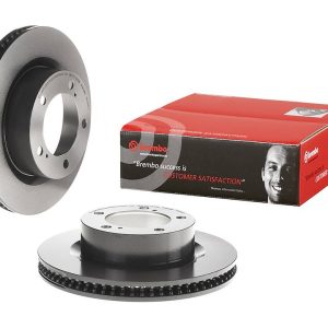 Brembo Brake Rotor, Vented, One Piece Design, Wheel Bolt Pattern 5 X 150 Millimeter – 09A96611C02