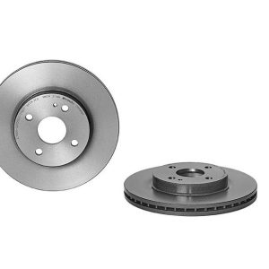 Brembo Brake Rotor, Vented, One Piece Design, Wheel Bolt Pattern 4 X 100 Millimeter – 09A96811C02