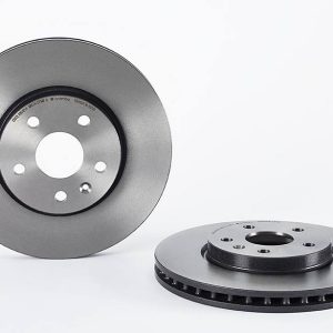 Brembo Brake Rotor, Vented, One Piece Design, Wheel Bolt Pattern 5 X 120 Millimeter – 09A97111C02