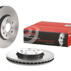 Brembo Brake Rotor, Vented, One Piece Design, Wheel Bolt Pattern 5 X 120 Millimeter – 09A97111C02