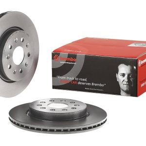 Brembo Brake Rotor, Vented, One Piece Design, Wheel Bolt Pattern 5 X 120 Millimeter – 09A97211C02