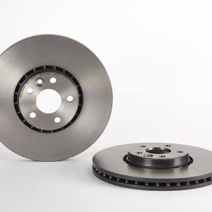Brembo Brake Rotor, Vented, One Piece Design, Wheel Bolt Pattern 5 X 107.95 Millimeter – 09B02511C02