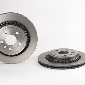 Brembo Brake Rotor, Vented, One Piece Design, Wheel Bolt Pattern 5 X 107.95 Millimeter – 09B02611C02