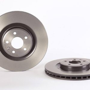 Brembo Brake Rotor, Vented, One Piece Design, Wheel Bolt Pattern 5 X 112 Millimeter – 09B03911C02