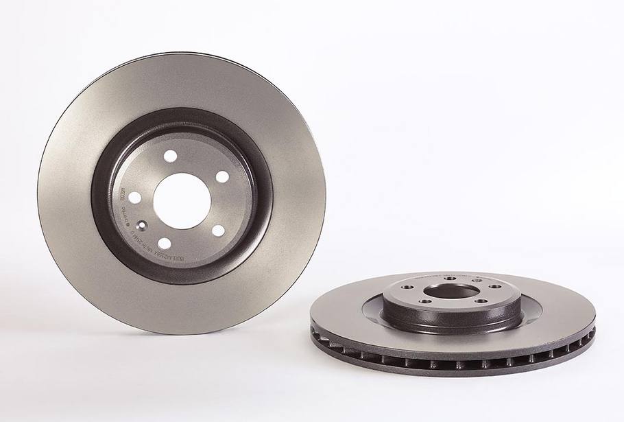 Brembo Brake Rotor, Vented, One Piece Design, Wheel Bolt Pattern 5 X 112 Millimeter – 09B03911C02