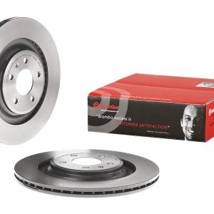 Brembo Brake Rotor, Vented, One Piece Design, Wheel Bolt Pattern 5 X 112 Millimeter – 09B04011C02
