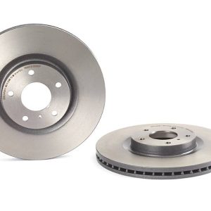Brembo Brake Rotor, Vented, One Piece Design, Wheel Bolt Pattern 5 X 114.3 Millimeter – 09B26611C02