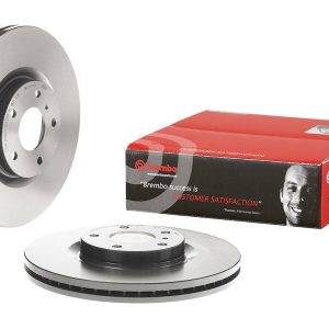 Brembo Brake Rotor, Vented, One Piece Design, Wheel Bolt Pattern 5 X 114.3 Millimeter – 09B26611C02