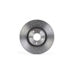 Brembo Brake Rotor, Xtra, Vented Cross Drilled, One Piece Design, Wheel Bolt Pattern 5 X 114.3 Millimeter – 09B2661XC02