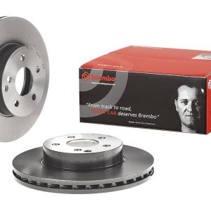 Brembo Brake Rotor, Vented, One Piece Design, Wheel Bolt Pattern 5 X 112 Millimeter – 09B28041C02