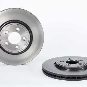 Brembo Brake Rotor, Vented, One Piece Design, Wheel Bolt Pattern 5 X 107.95 Millimeter – 09B31111C02