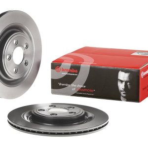 Brembo Brake Rotor, Vented, One Piece Design, Wheel Bolt Pattern 5 X 107.95 Millimeter – 09B31211C02