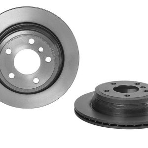 Brembo Brake Rotor, Vented, One Piece Design, Wheel Bolt Pattern 5 X 120 Millimeter – 09B33811C02