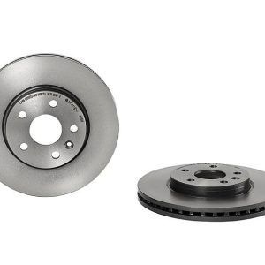 Brembo Brake Rotor, Vented, One Piece Design, Wheel Bolt Pattern 5 X 105 Millimeter – 09B35511C02