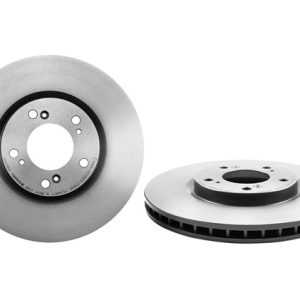 Brembo Brake Rotor, Vented, One Piece Design, Wheel Bolt Pattern 5 X 114.3 Millimeter – 09B44511C02