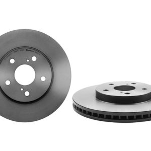 Brembo Brake Rotor, Vented, One Piece Design, Wheel Bolt Pattern 5 X 114.3 Millimeter – 09B45211C02