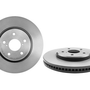 Brembo Brake Rotor, Vented, One Piece Design, Wheel Bolt Pattern 5 X 114.3 Millimeter – 09B45411C02