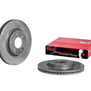 Brembo Brake Rotor, Vented, One Piece Design, Wheel Bolt Pattern 5 X 114.3 Millimeter – 09B45911C02