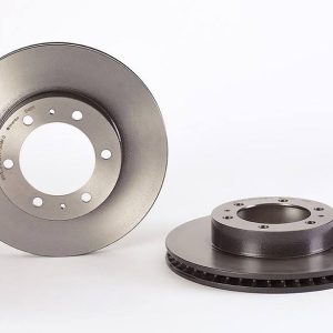 Brembo Brake Rotor, Vented, One Piece Design, Wheel Bolt Pattern 6 X 139.7 Millimeter – 09B46111C02