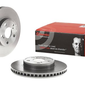 Brembo Brake Rotor, Vented, One Piece Design, Wheel Bolt Pattern 5 X 100 Millimeter – 09B49411C02