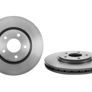 Brembo Brake Rotor, Vented, One Piece Design, Wheel Bolt Pattern 5 X 110 Millimeter – 09B51811C02