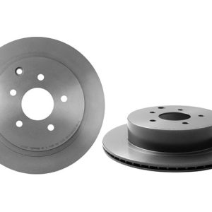 Brembo Brake Rotor, Vented, One Piece Design, Wheel Bolt Pattern 5 X 114.3 Millimeter – 09B53111C02