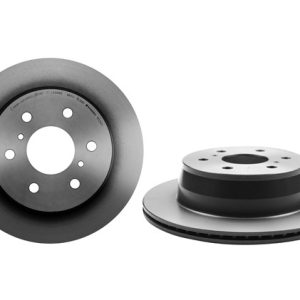 Brembo Brake Rotor, Vented, One Piece Design, Wheel Bolt Pattern 6 X 139.7 Millimeter – 09B53411C02