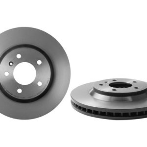 Brembo Brake Rotor, Vented, One Piece Design, Wheel Bolt Pattern 5 X 115 Millimeter – 09B53511C02